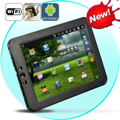 Tablet com 8 polegadas touchscreen e WiFi LeoTab-Android 2.2