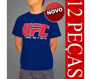 Camisa Masculina UFC REF:UFC101 (12 PEÇAS )