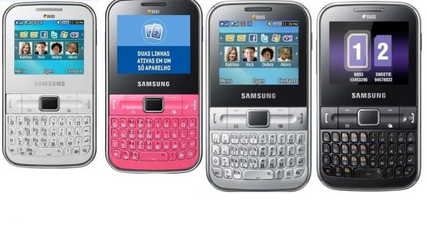 Celular Samsung Ch@t C322 Dual Chip - Tec Qwerty Ch@t C322